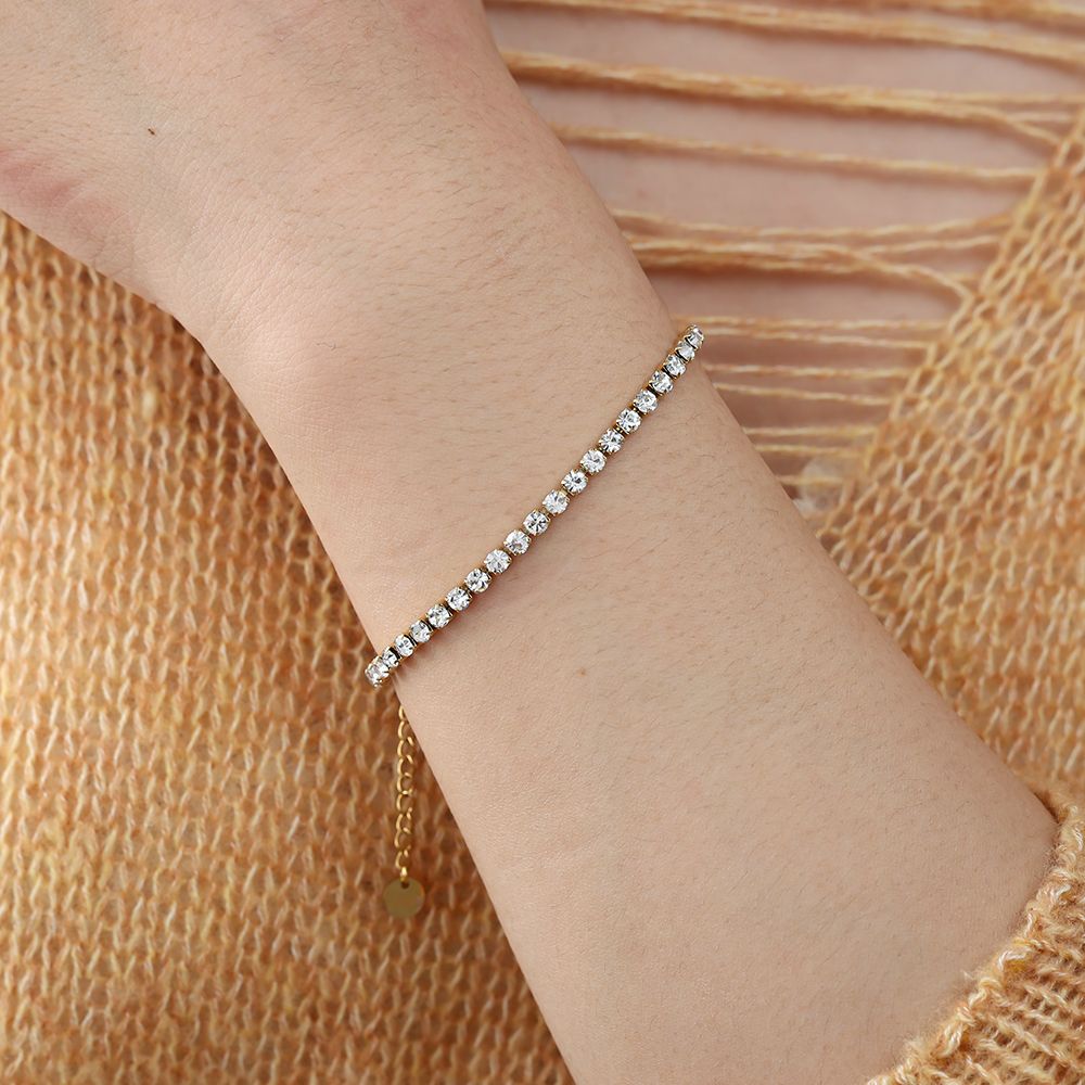 Pulseira Riviera com Zircónias