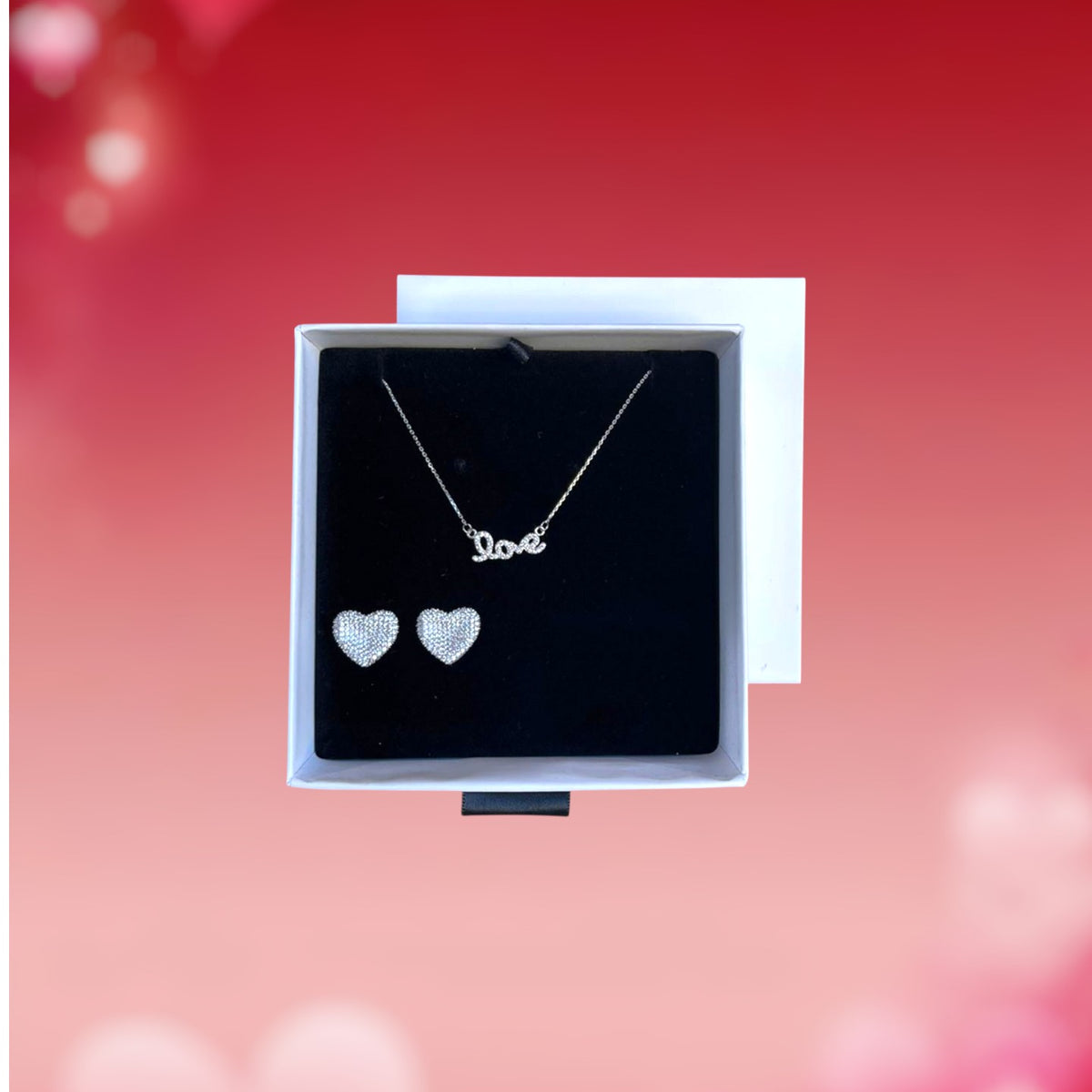 Conjunto Amor Eterno em Prata 925 com Zircónia