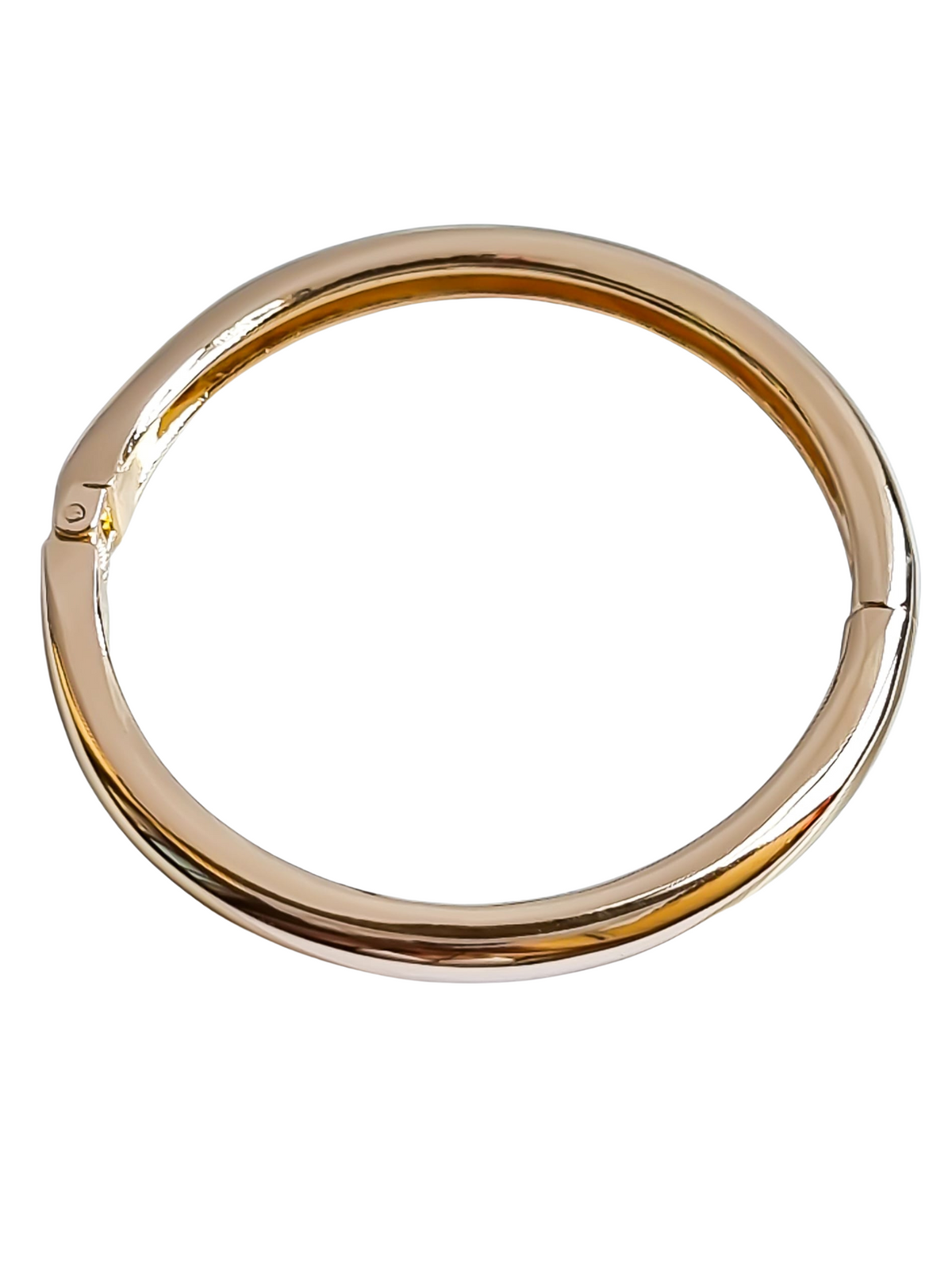 Pulseira Rígida Elegante Banhada a Ouro