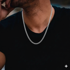 Colar Masculino Uranus em Aço Inoxidável