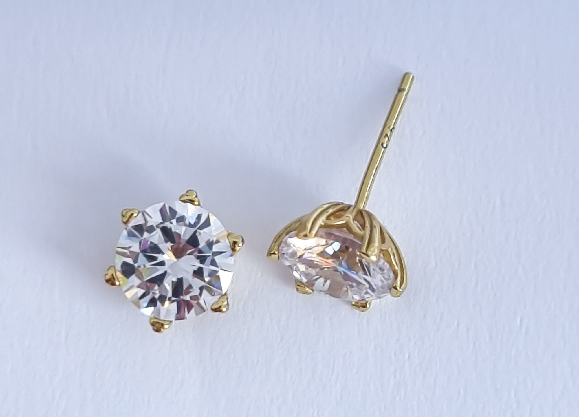 Brincos de Luxo em Prata 925 com Zircónia