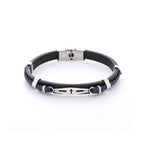 Pulseira Masculina Alpha em Aço Inoxidável