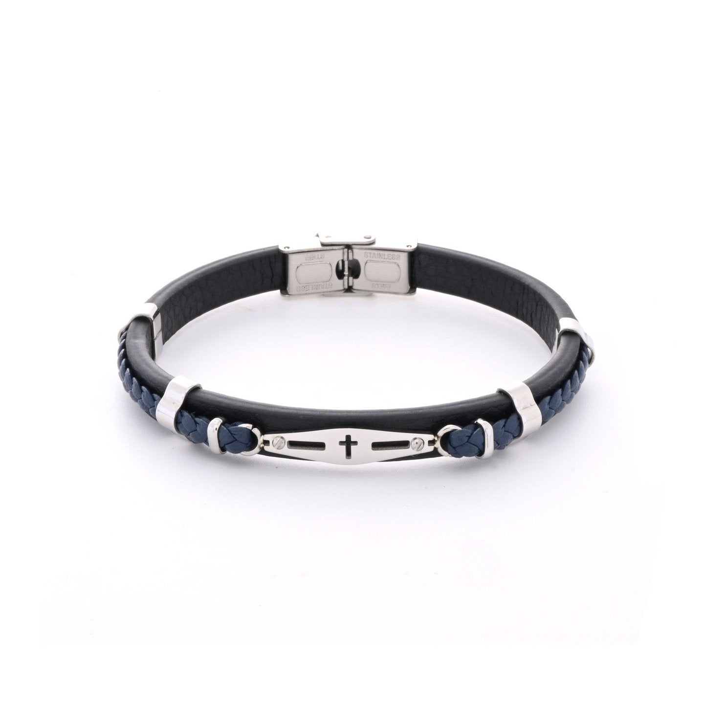 Pulseira Masculina Alpha em Aço Inoxidável