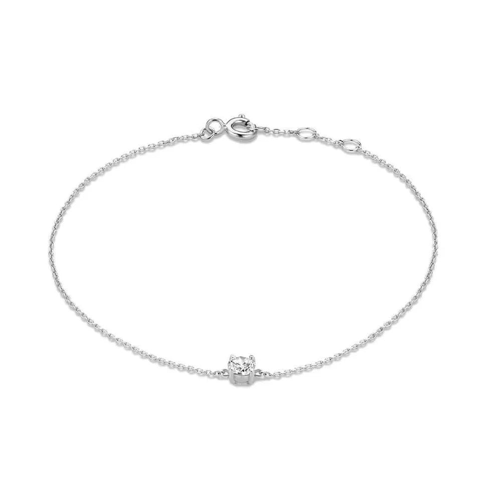 Pulseira com Zircónia Brilhante